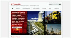 Desktop Screenshot of dynalco.com